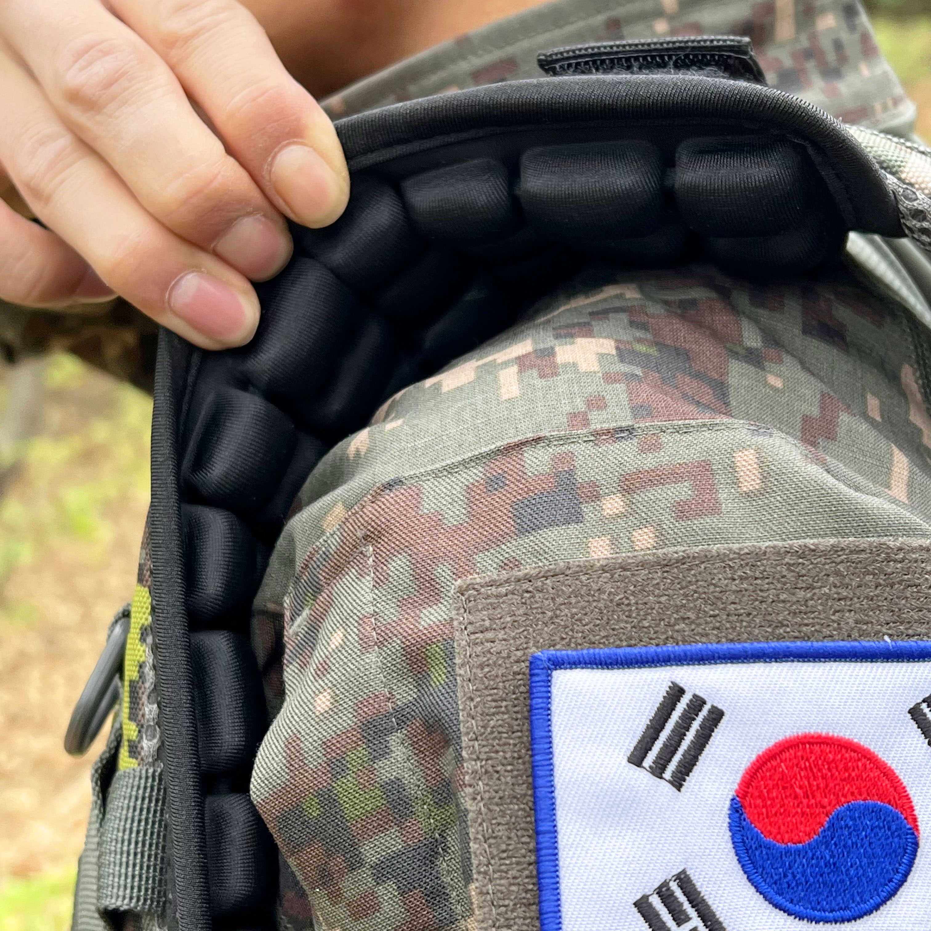 무브탑 군인 어깨보호대 훈련소 군대 어깨패드