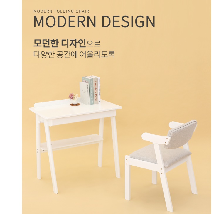 엔틱책상의자 원목쿠션의자 식탁용 상업용 영업용의자 - 상세 이미지 3