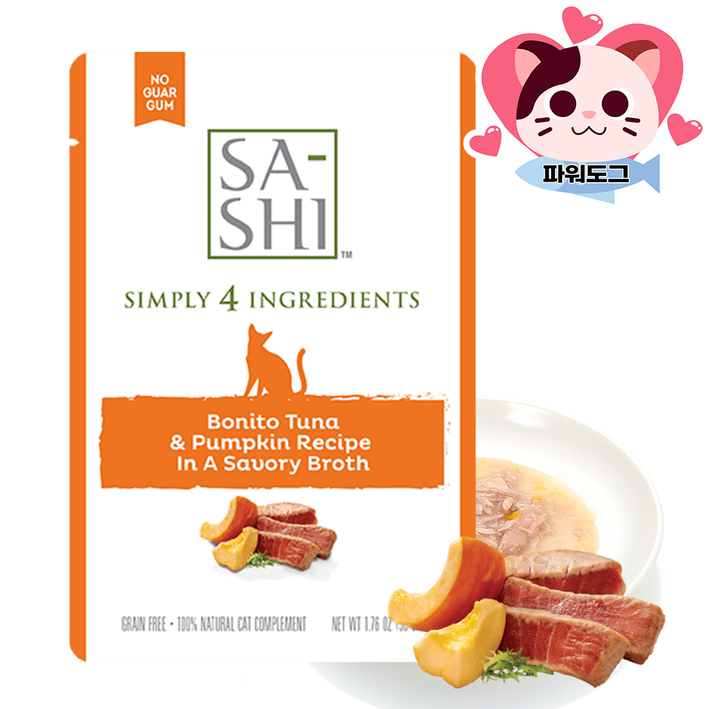 로우즈 사시 파우치 참치 도미 50g 고양이 습식 파우치 - 상세 이미지 4