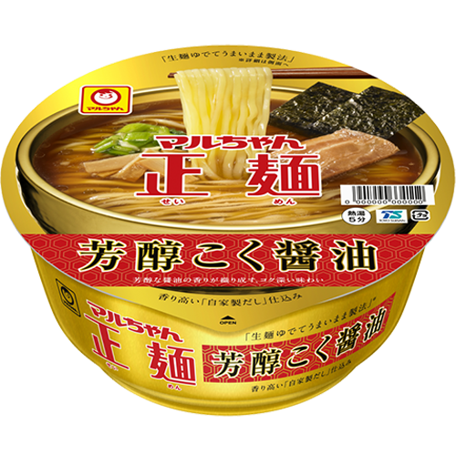 마루짱 세이멘 일본 라멘 컵라면 쇼유 간장맛 - 상품 이미지