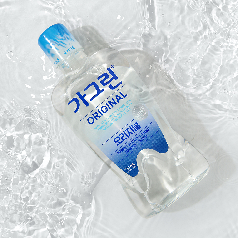 동아제약 가그린 구강청결제 750ml 오리지널 충치예방 구취 프라그 제거 - 메인 이미지