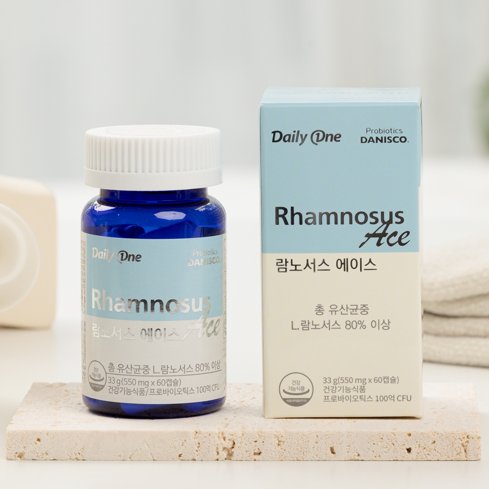 데일리원 람노서스 에이스 아기 키즈 신생아 100억 생 유산균 60캡슐, 2개 이미지 4