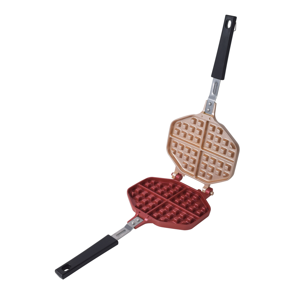 마미스타 팔각 와플팬 가스용 국산 투톤 세척솔기름붓 제공 와플 기계 틀 메이커 크로플
