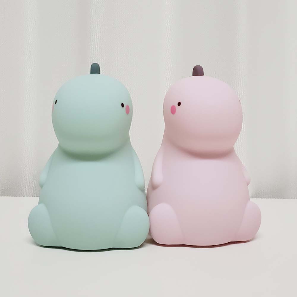 젤센 LED 무선 충전 말랑이 공룡 무드등 + 리모컨 이미지 7