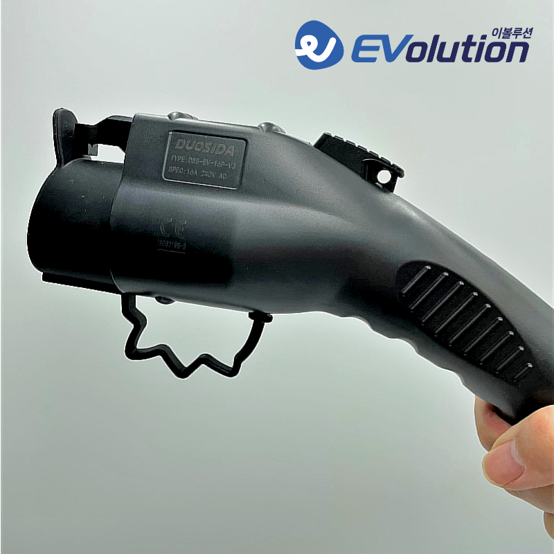 전기차충전기 DUOSIDA 13A 6m 220V 가정용 완속 충전케이블 상비용이동형휴대용