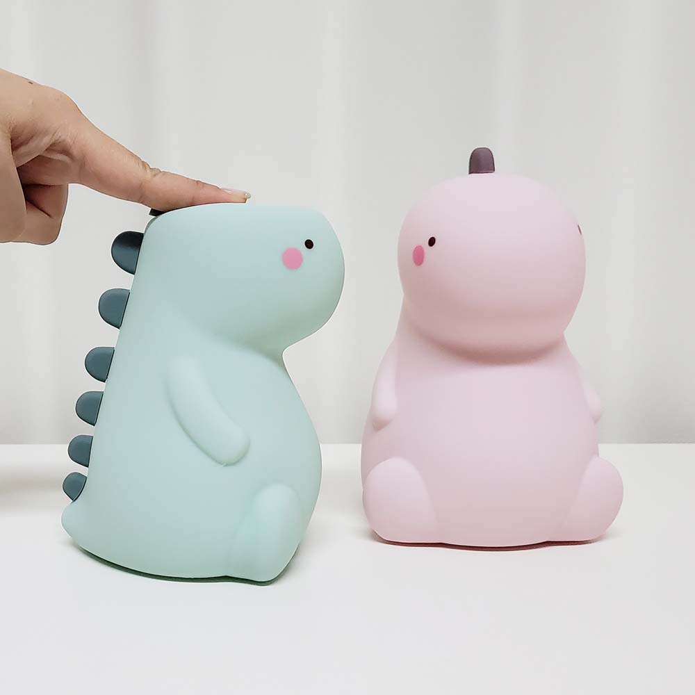 젤센 LED 무선 충전 말랑이 공룡 무드등 + 리모컨 이미지 8