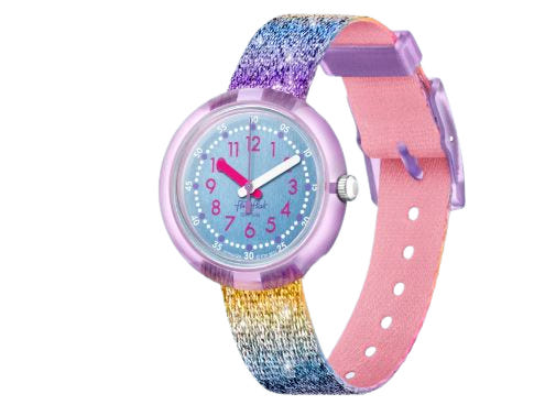 [스와치아동시계 샤인 인 레인보우 사진]