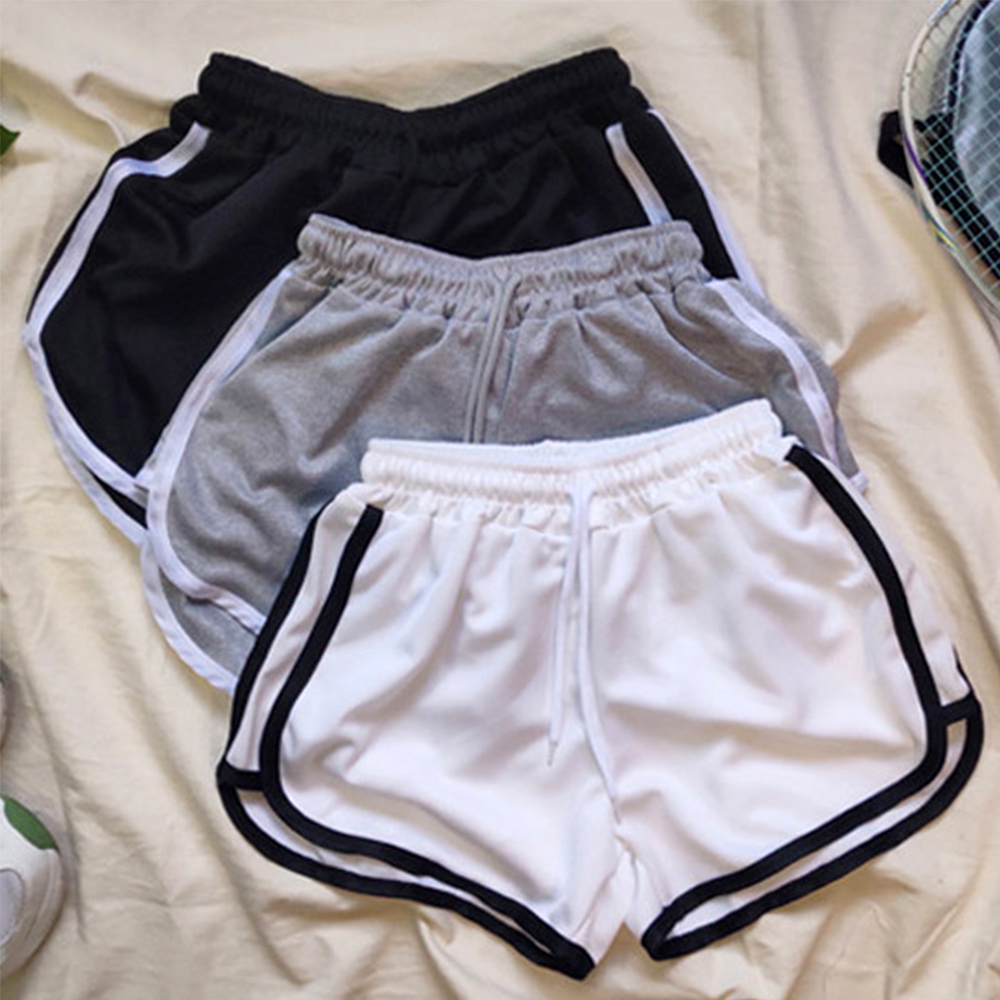 M-XL 여성 여름 팬츠 시원한 바지 짧은 숏 돌핀 여자 트레이닝 반바지 핫팬츠 츄리닝 이미지