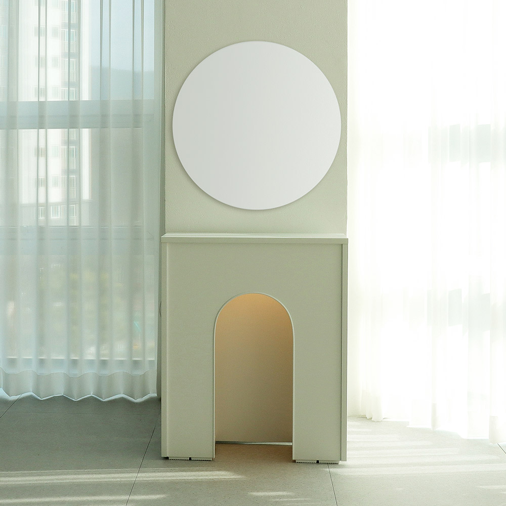 어반 벽난로 콘솔 화장대 600