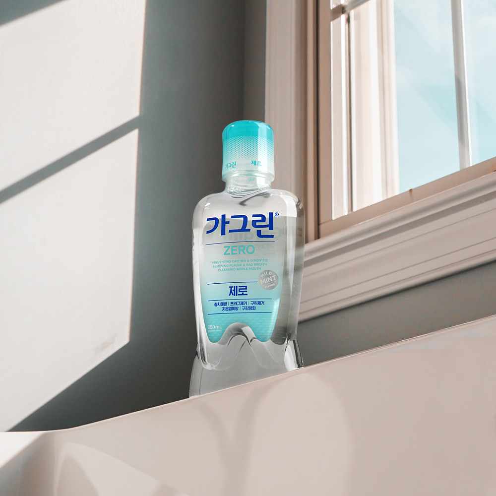 동아제약 가그린 구강청결제 250ml 제로 충치예방 구취 프라그 제거 - 상품 이미지