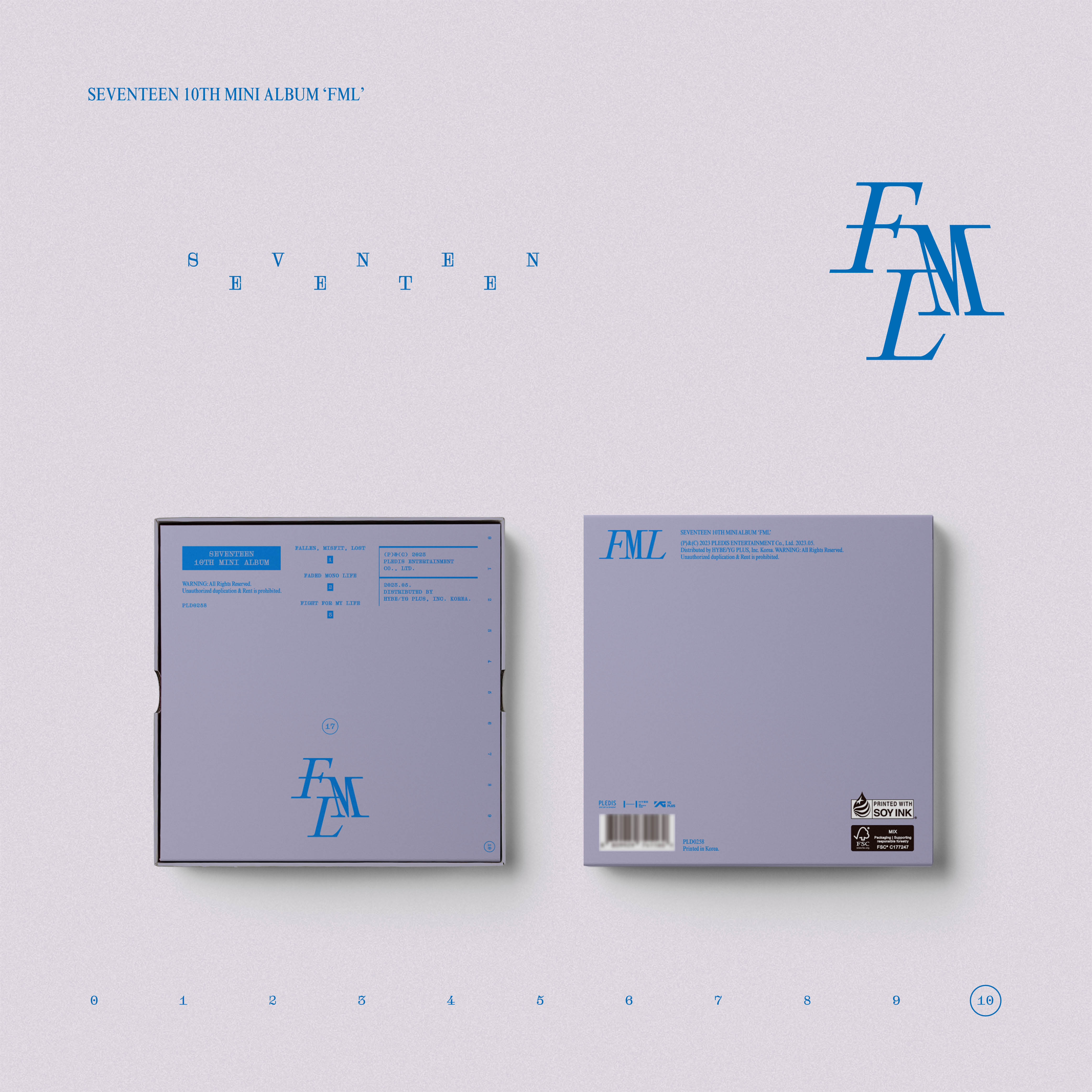세븐틴 FML deluxe 디럭스 Ver 앨범 미니10집 SEVENTEEN 한정반 - 상세 이미지 2