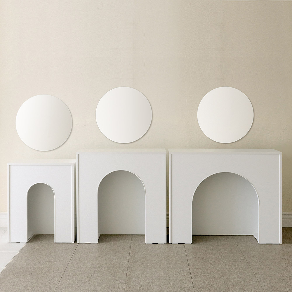 어반 벽난로 콘솔 화장대 600