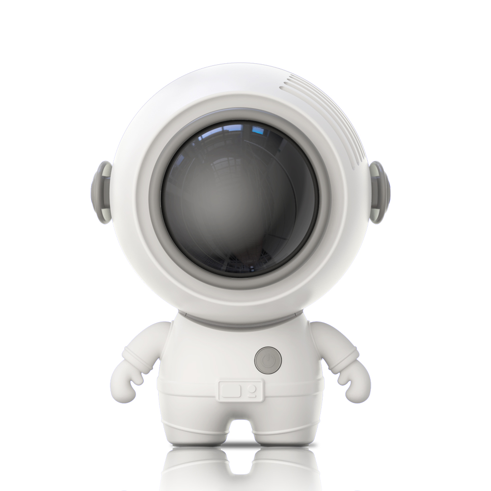 젤센 우주인 목걸이 선풍기 휴대용 USB 충전식 무선 - 상세 이미지 2
