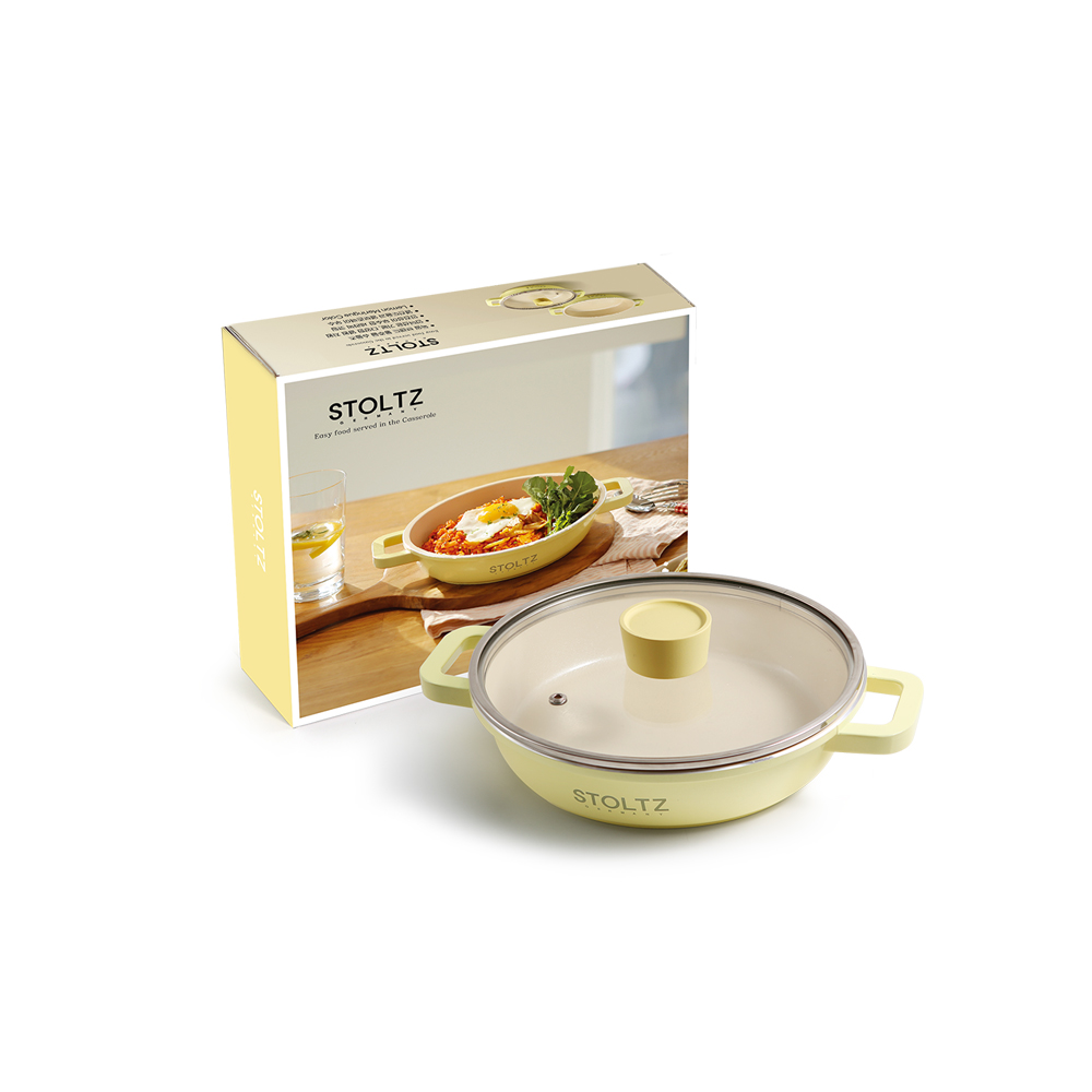 STOLTZ 슈톨츠 머랭 쿡웨어 IH 전골냄비 20cm 국내생산 통주물 냄비 이미지 7