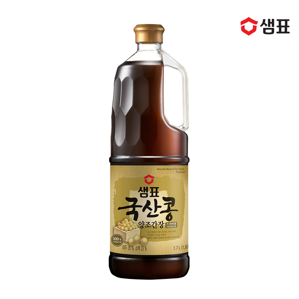 샘표 국산콩 양조간장 1.7L - 상품 이미지