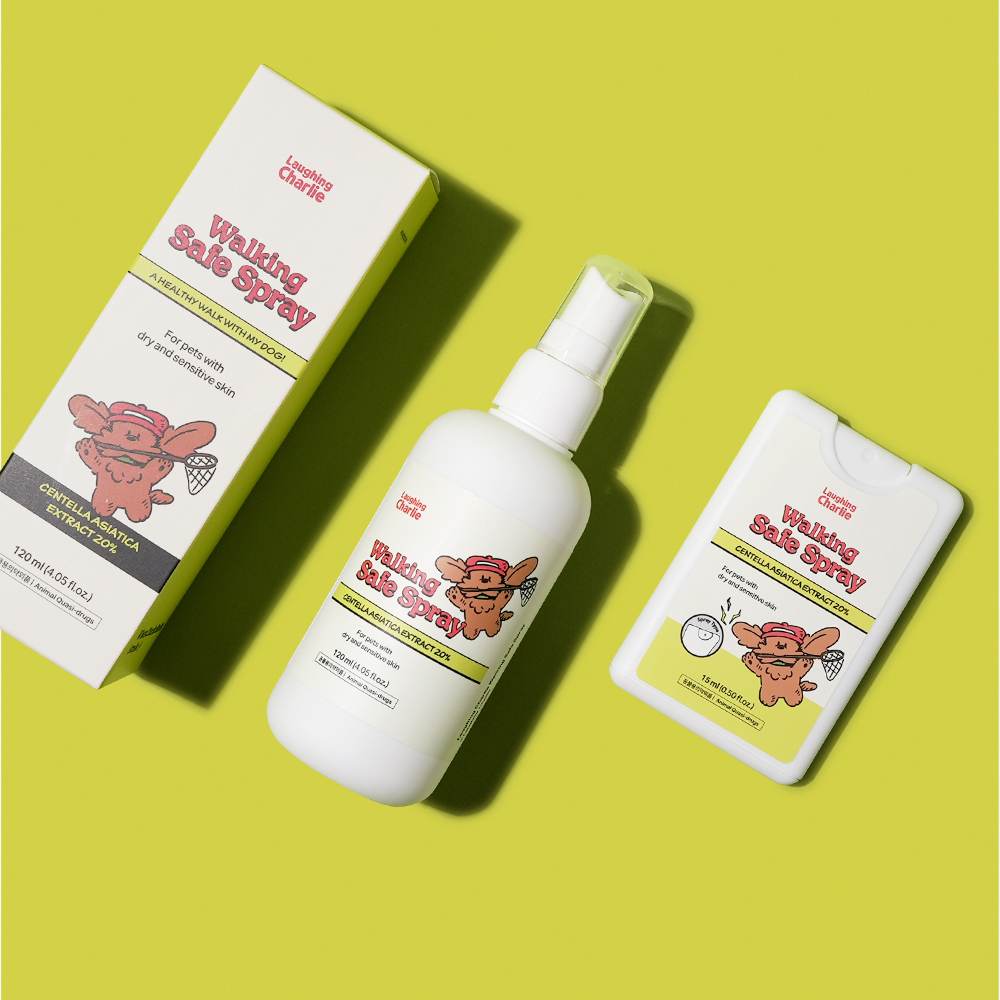 래핑찰리 강아지 산책용품 벌레방지 해충방지 워킹 세이프 스프레이 15ml 이미지 3