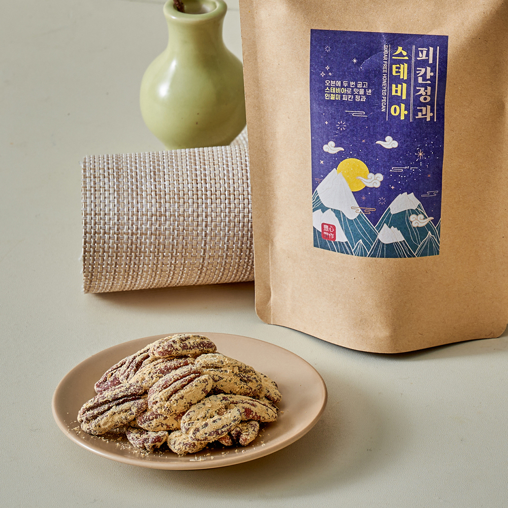 풍심당 무설탕 스테비아 인절미 피칸정과 (60g, 120g) - 상세 이미지 2
