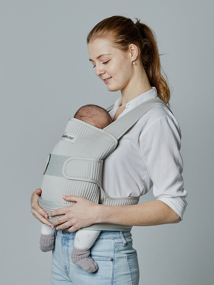 캥거루루 통풍 신생아 아기띠  태열예방 쿨매쉬 모달 여름포대기