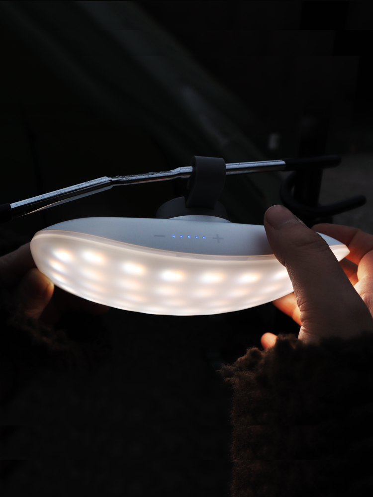 몬스터라이트 무선리모컨 커브드 LED 캠핑 랜턴 조명 텐트 실내등 감성