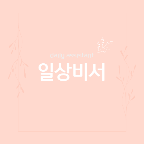 일상비서 스토어 로고