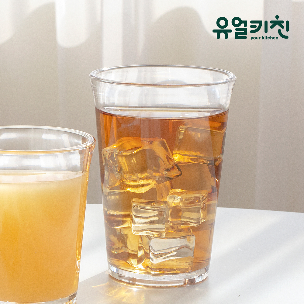 안깨지는 업소용 컵 투명 플라스틱 아이스 컵 200ml - 메인 이미지