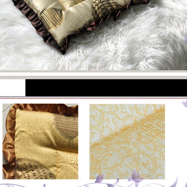 전통방석 108배 꽃방석 사각 의자 업소용 한실 방석