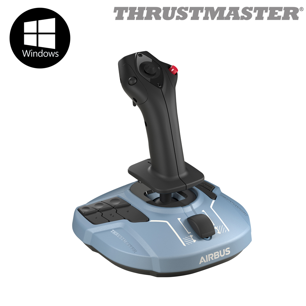 트러스트마스터 TCA SIDESTICK AIRBUS EDITION(PC) 비행 조이스틱 운전 게임 시뮬레이터 장비 - 상품 이미지