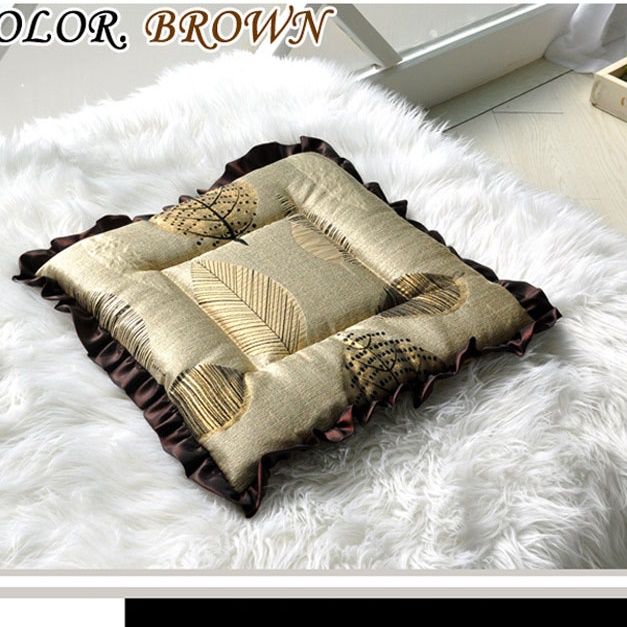 전통방석 108배 꽃방석 사각 의자 업소용 한실 방석