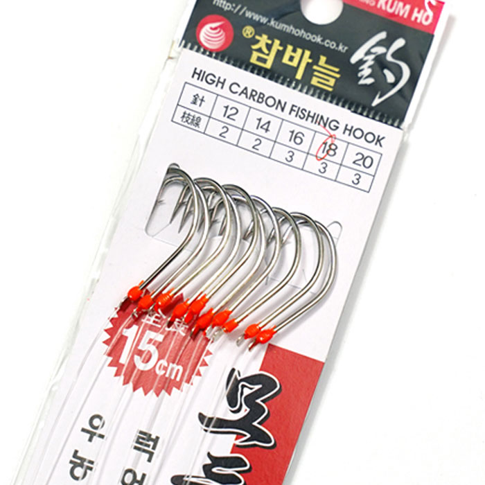 KS-165 세이코 매듭바늘 핀모듬채비 (12호-20호)