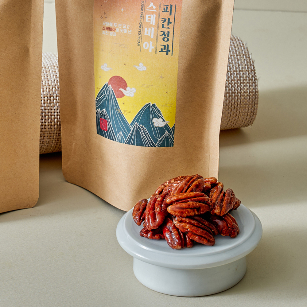풍심당 무설탕 스테비아 피칸 정과 (60g, 120g) 이미지 2