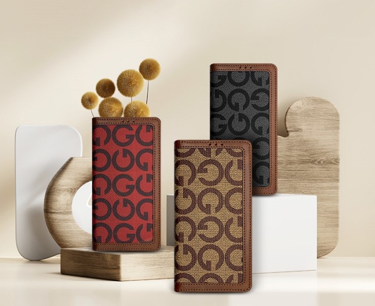 카드 가죽 지갑 범퍼 카메라보호 케이스 레드, 갤럭시S23 FE - 상세 이미지 4