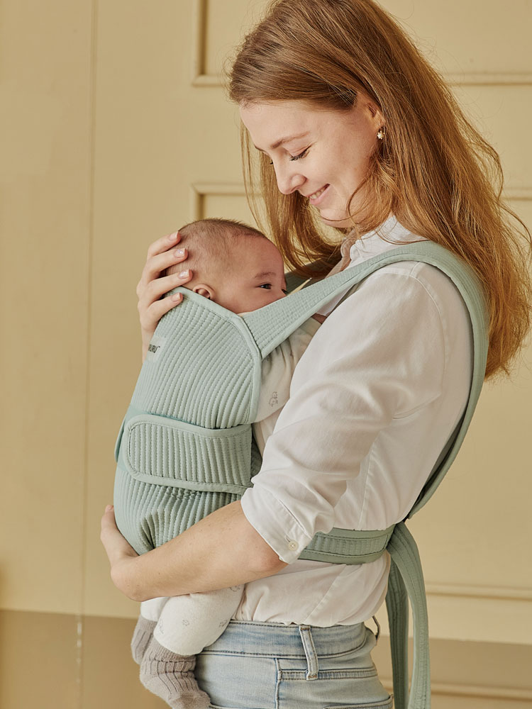 캥거루루 통풍 신생아 아기띠  태열예방 쿨매쉬 모달 여름포대기