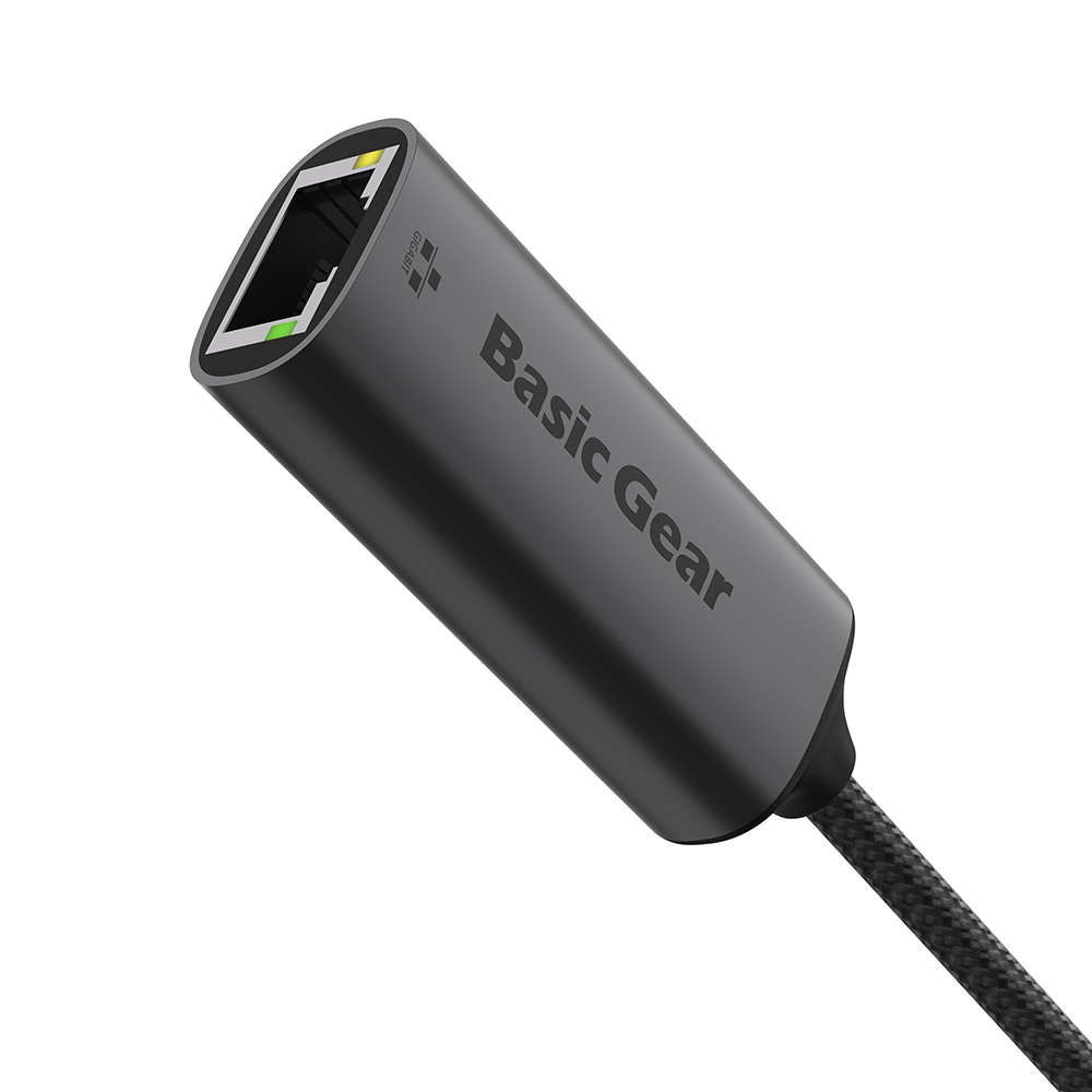베이직기어 USB C타입 유선 랜카드 노트북 랜선젠더 - 상세 이미지 4