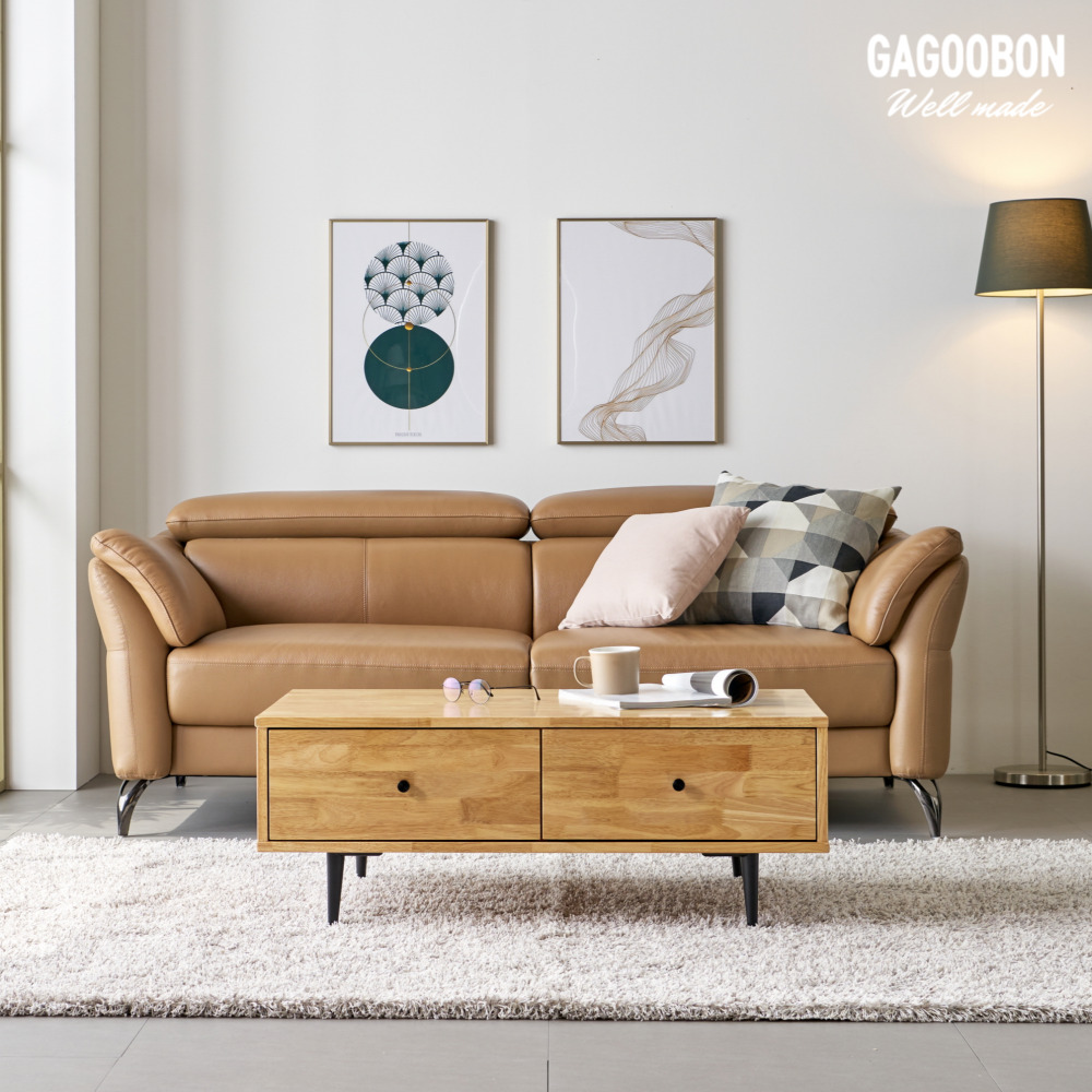 원목티테이블 좌탁 원목소파테이블