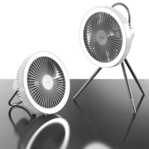 아이엠듀 LED 무선 선풍기 미니 탁상용 캠핑 천장 써큘레이터 개봉기 | 실사용 후기 - 상품 이미지 1