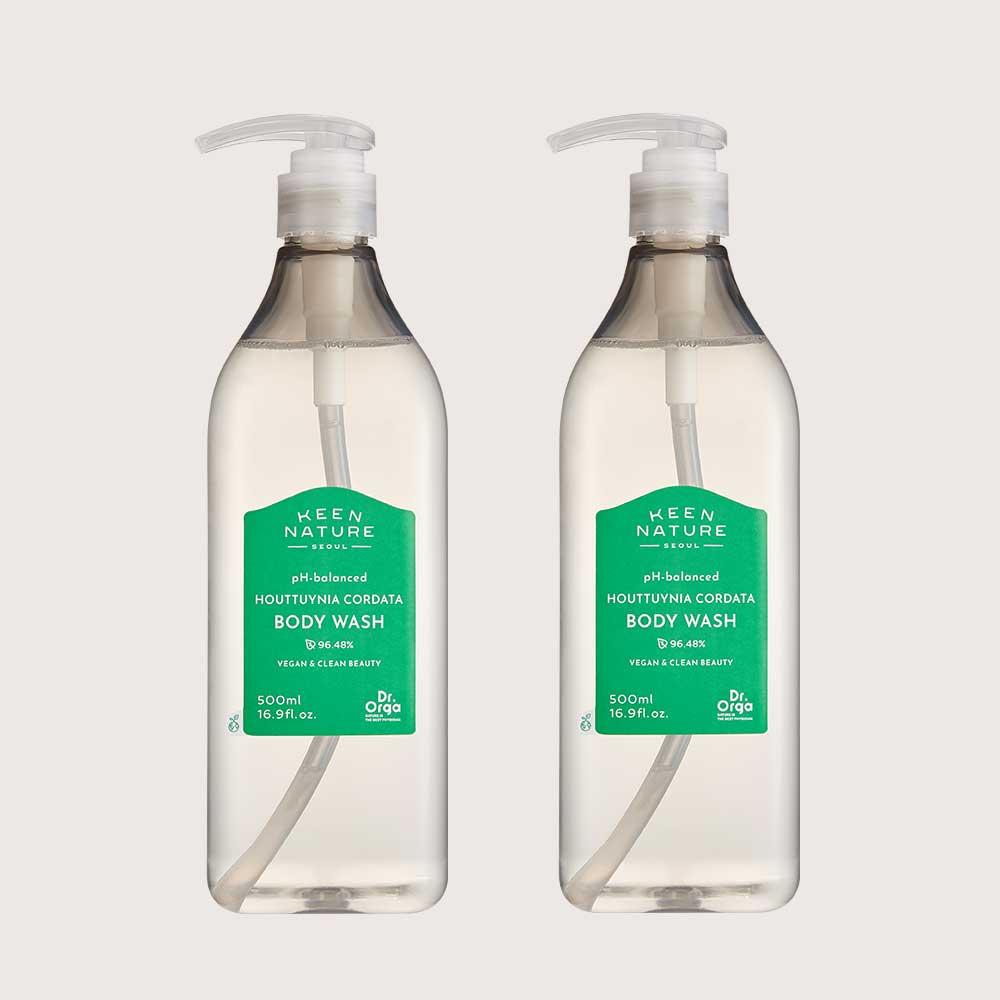 닥터올가 약산성 어성초 바디워시 500ml 2개 - 상품 이미지