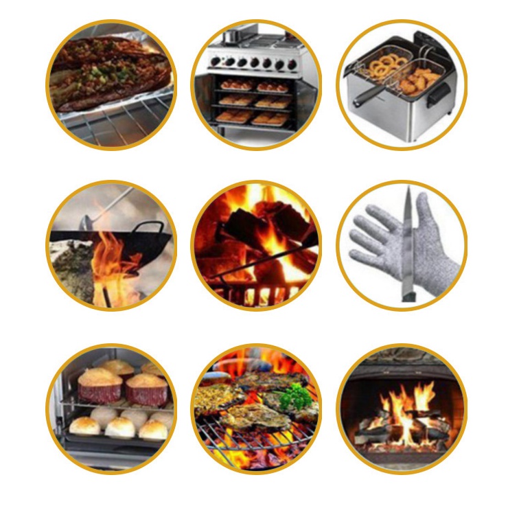 감성 캠핑용 바베큐 장갑 캠핑 그릴 장갑 바베큐용 BBQ 장갑