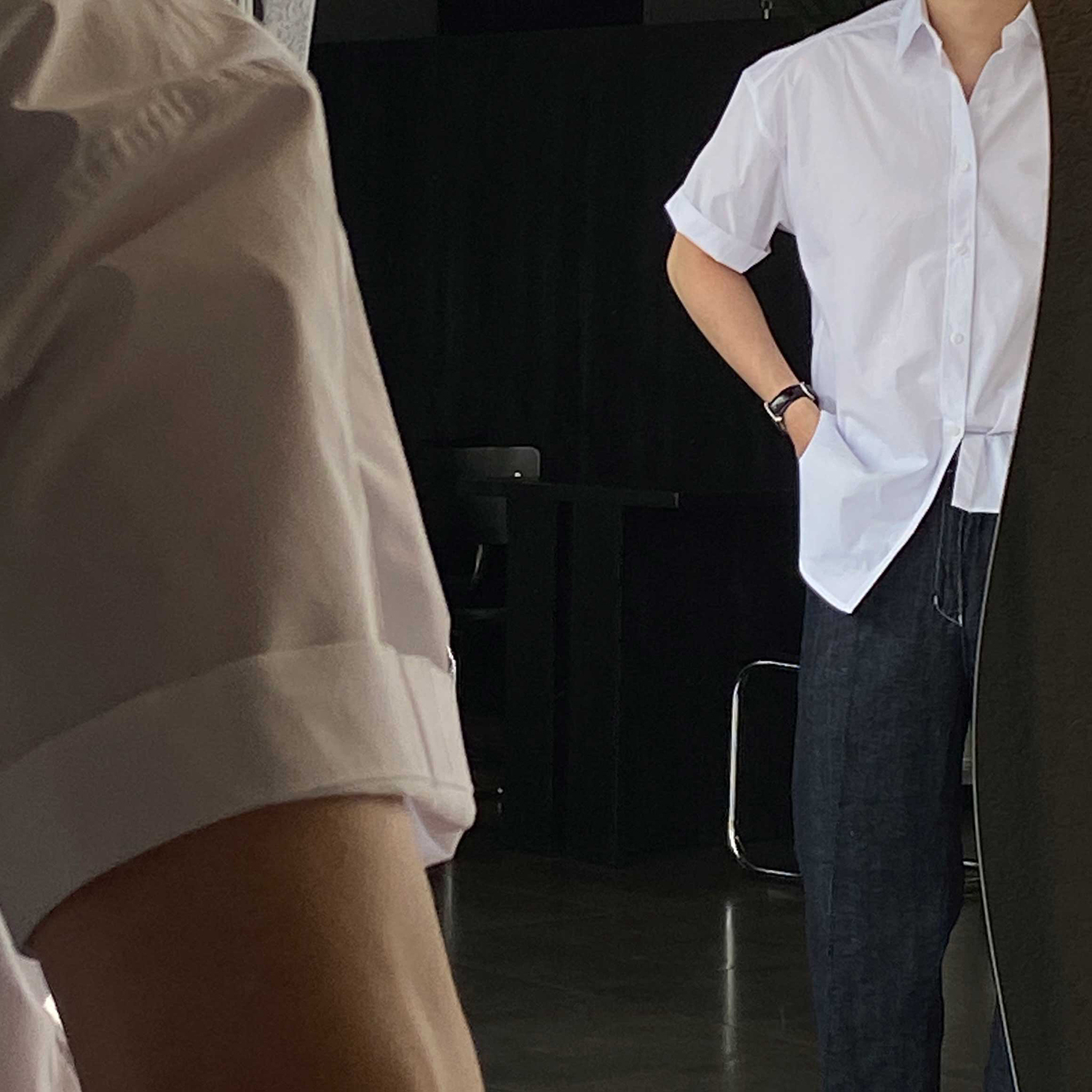 오버핏반팔셔츠 남자여름셔츠 이미지 7
