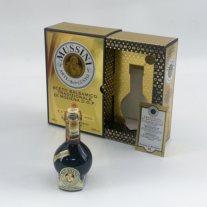 25년산 100mL 무씨니 이탈리아 DOP 모데나 전통 발사믹식초 포도원액 100% (mussini) M1901T 이미지 7