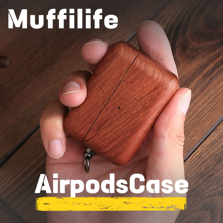 애플 AirPods 1,2,3 에어팟 프로 1, 2 세대 나무 원목 케이스 - 상품 이미지