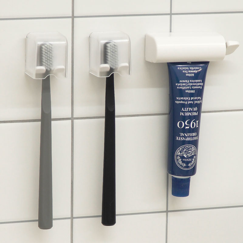 그란덱스 접착식 칫솔꽂이 칫솔걸이 칫솔거치대 욕실 면도기거치대 걸이형