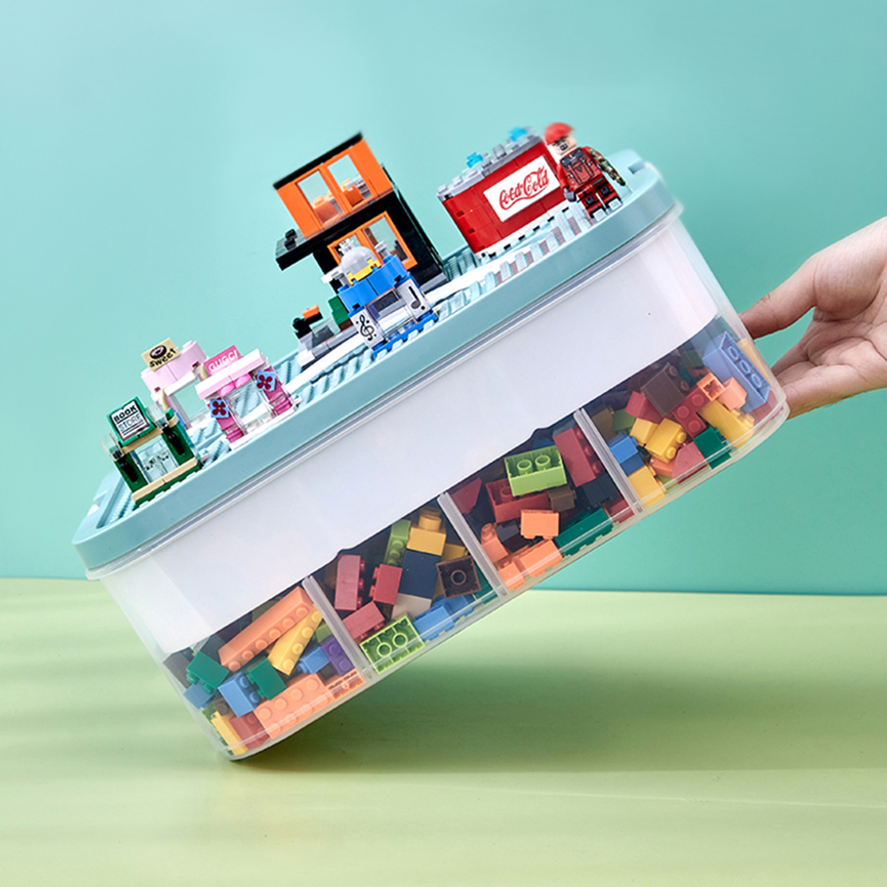 레고정리함 투명 아기 장난감정리함 보관함 수납함 토이박스 레고스토리지 정리박스1단