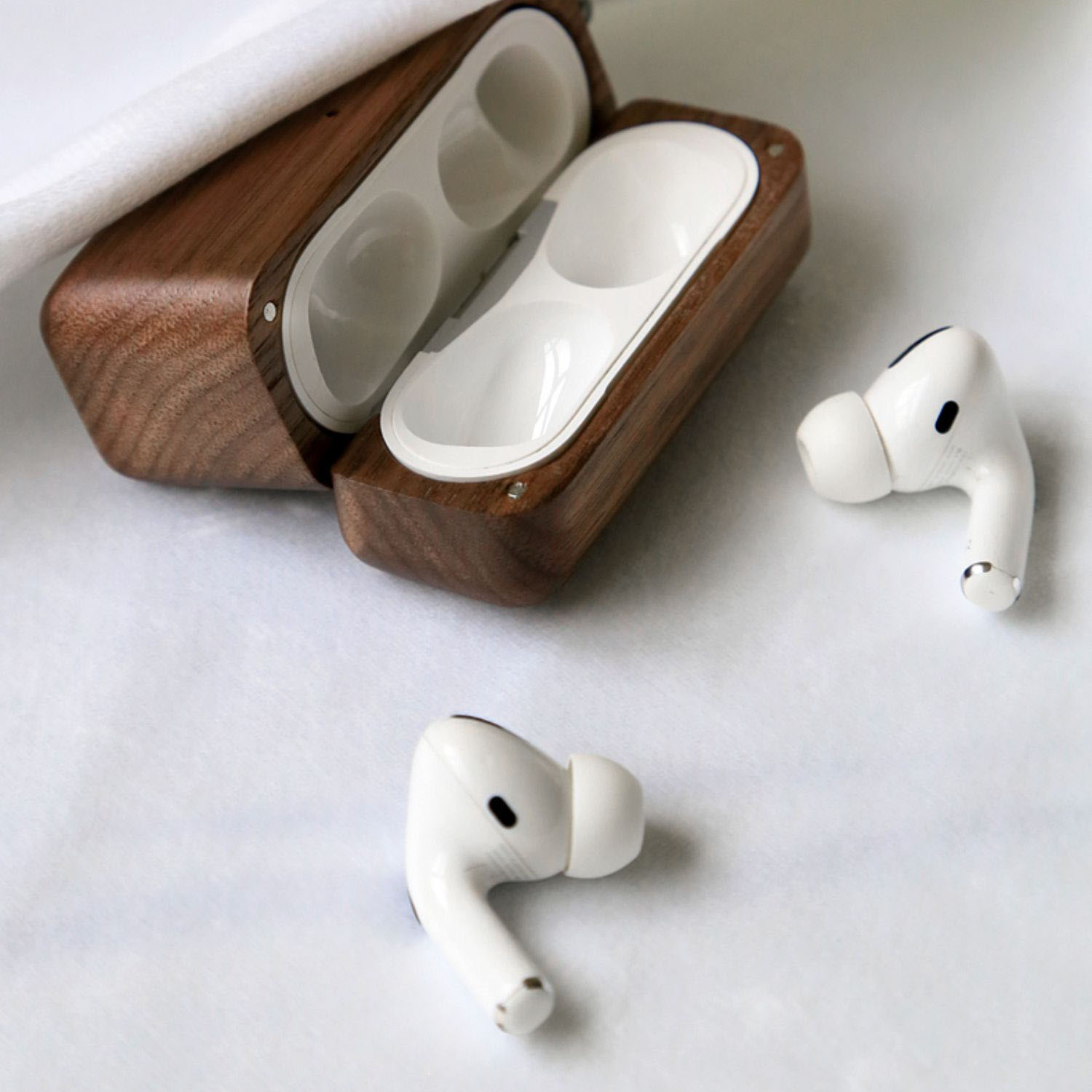 애플 AirPods 1,2,3 에어팟 프로 1, 2 세대 나무 원목 케이스 - 상세 이미지 2