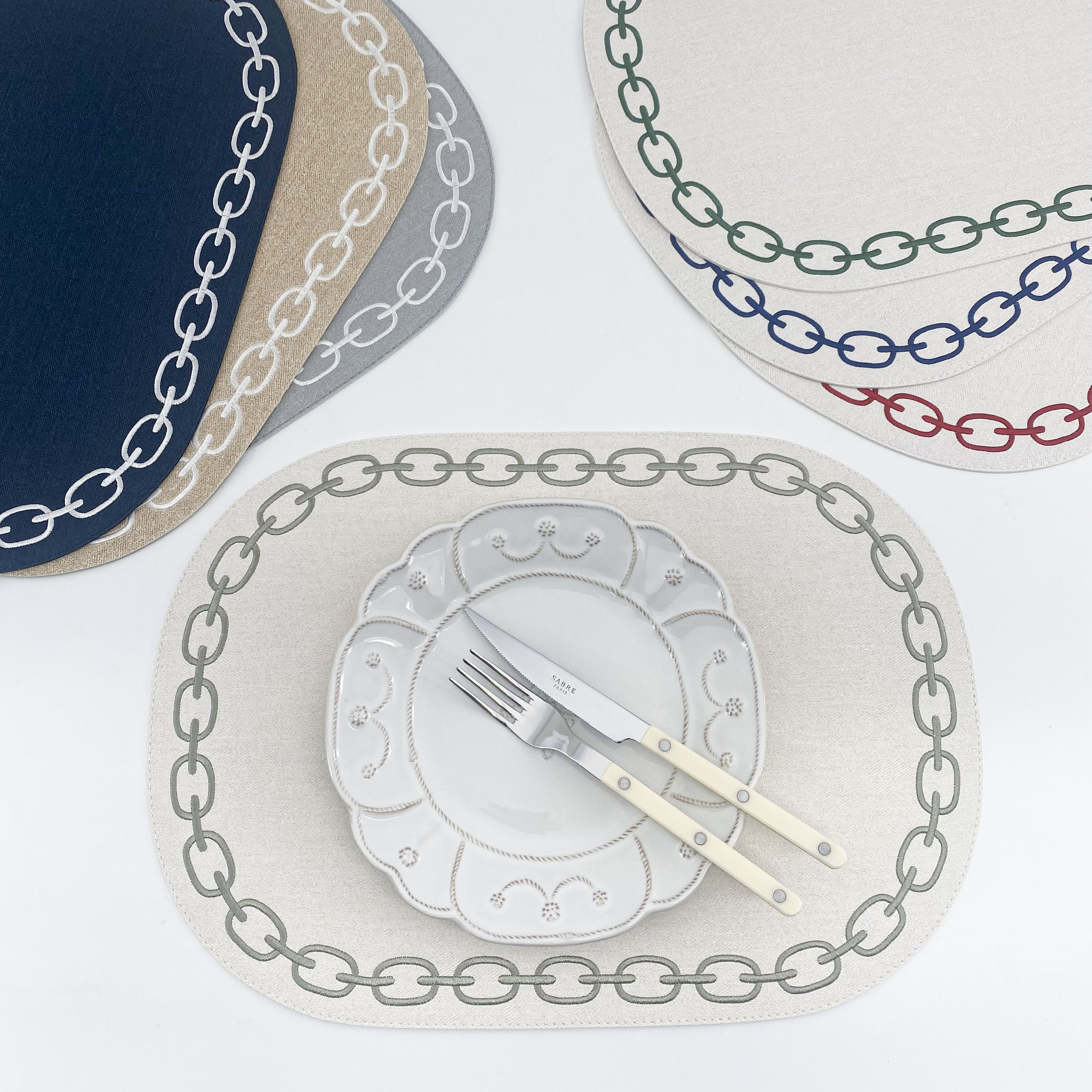 아르떼펠레 테이블매트 오벌형