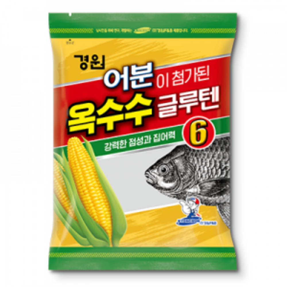 경원산업 어분 옥수수 글루텐6 낚시 미끼 - 상품 이미지