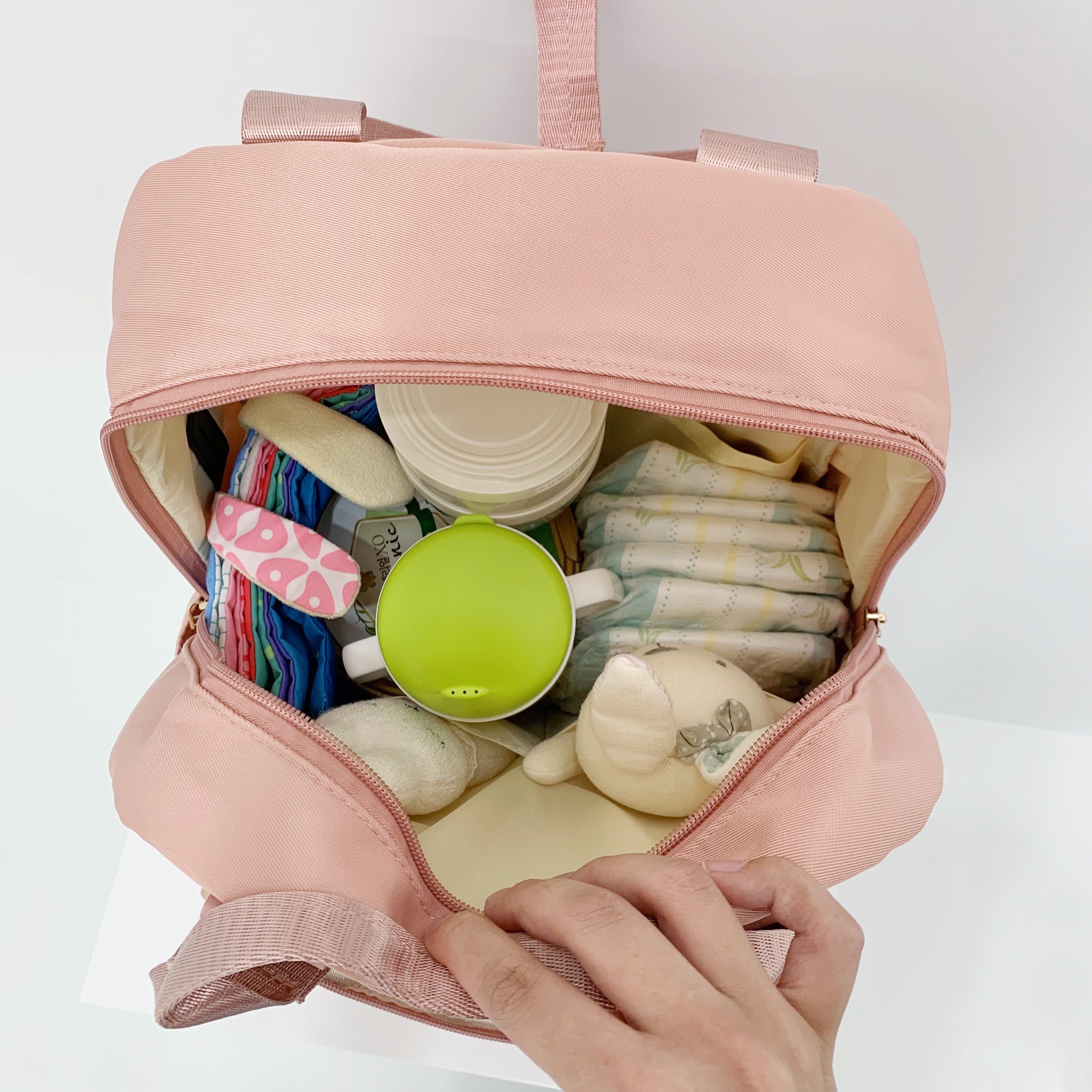 기저귀가방 프리미엄 스테디 백팩 국민 출산 아기 가벼운 미니 이너백