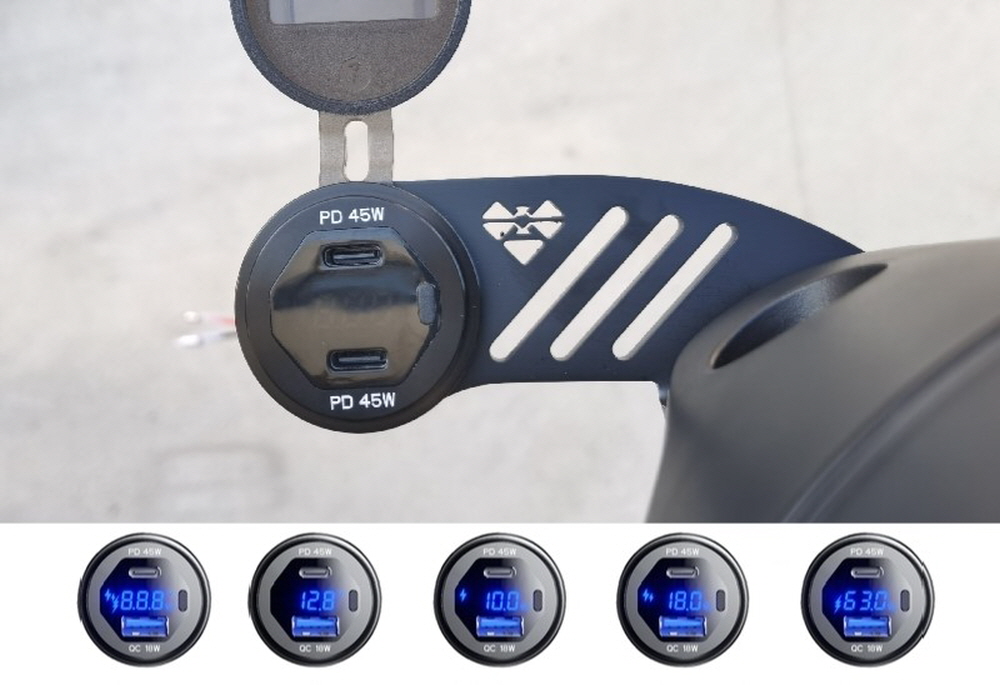 레블 300 500 USB 충전기 USB C타입 호환 A1 - 상세 이미지 2