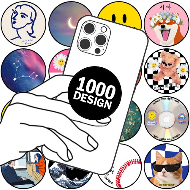 특이한 캐릭터 핑거 그립 톡스마트 톡 링