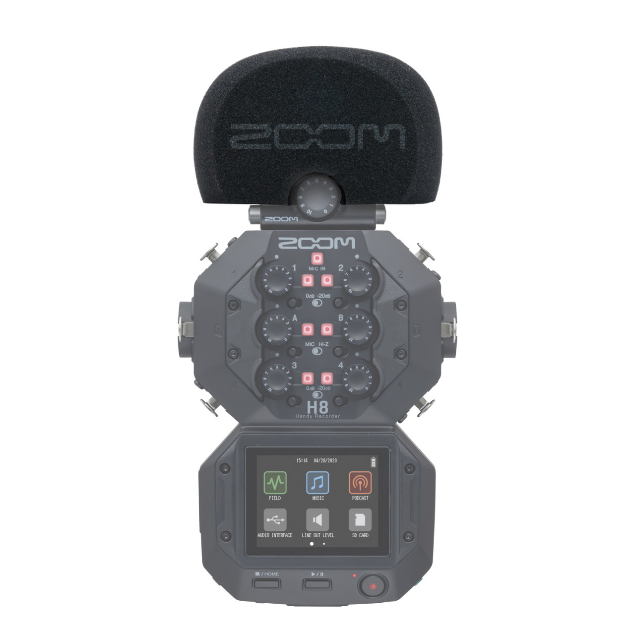 ZOOM WSH-6 줌 XYH-6 윈드스크린 마이크 캡슐용 폼형 - 상세 이미지 2