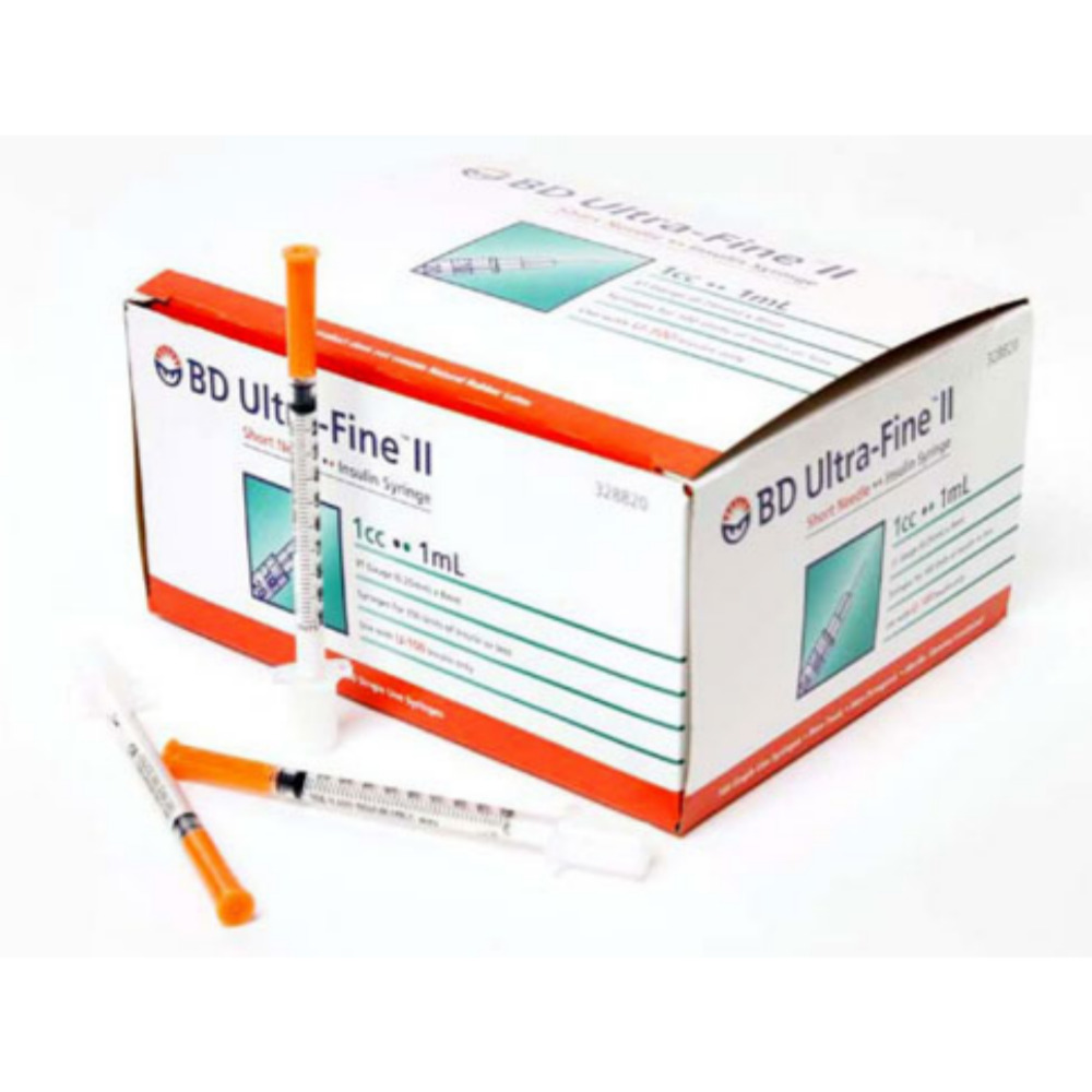 BD 인슐린주사기 1.0cc 29G 12.7mm 100개 - 상품 이미지